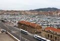 The old port of Marseille in South France Royalty Free Stock Photo